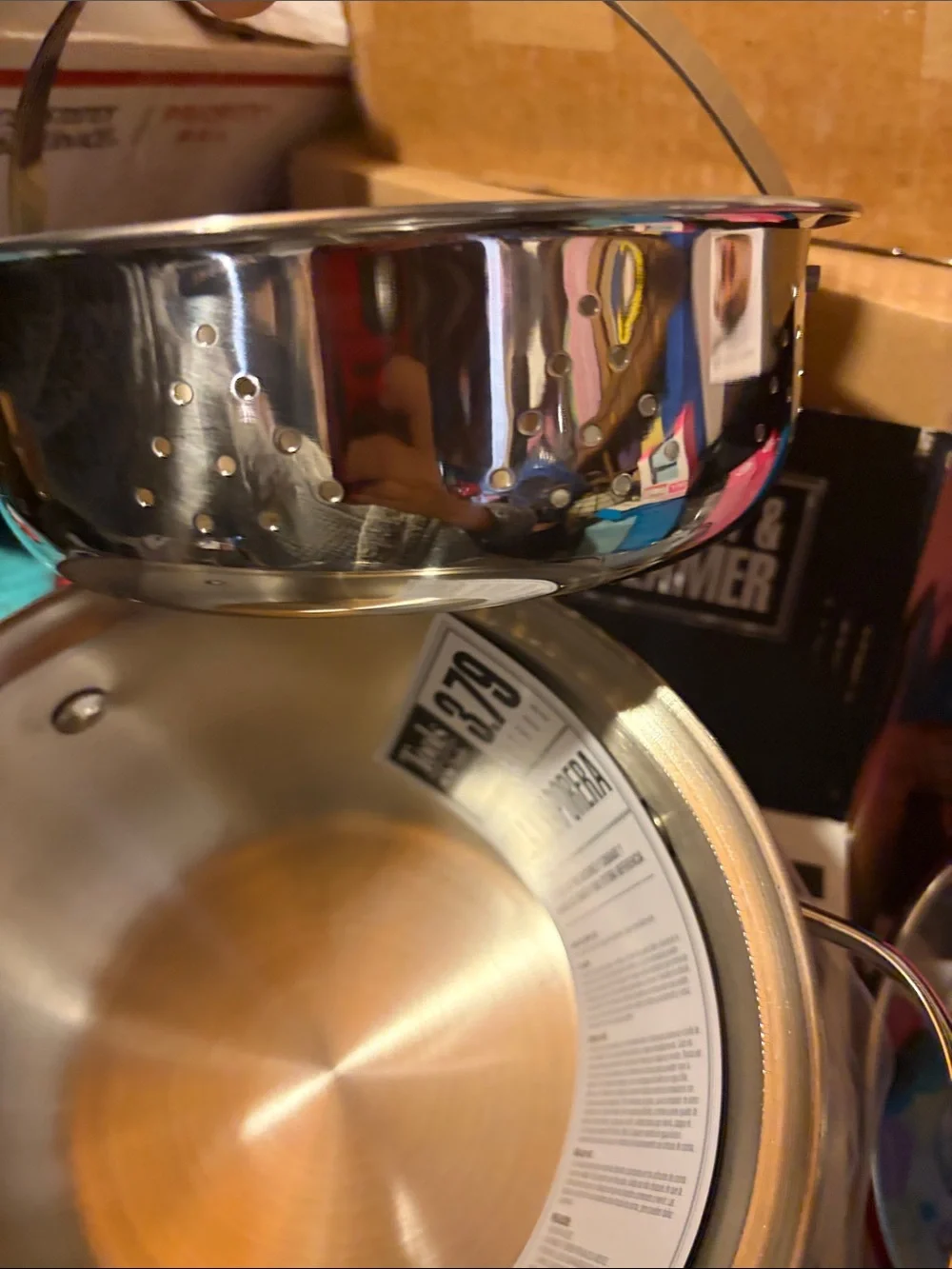 Stainless Steel Soup Pot & Streamer Basket 4 Qt